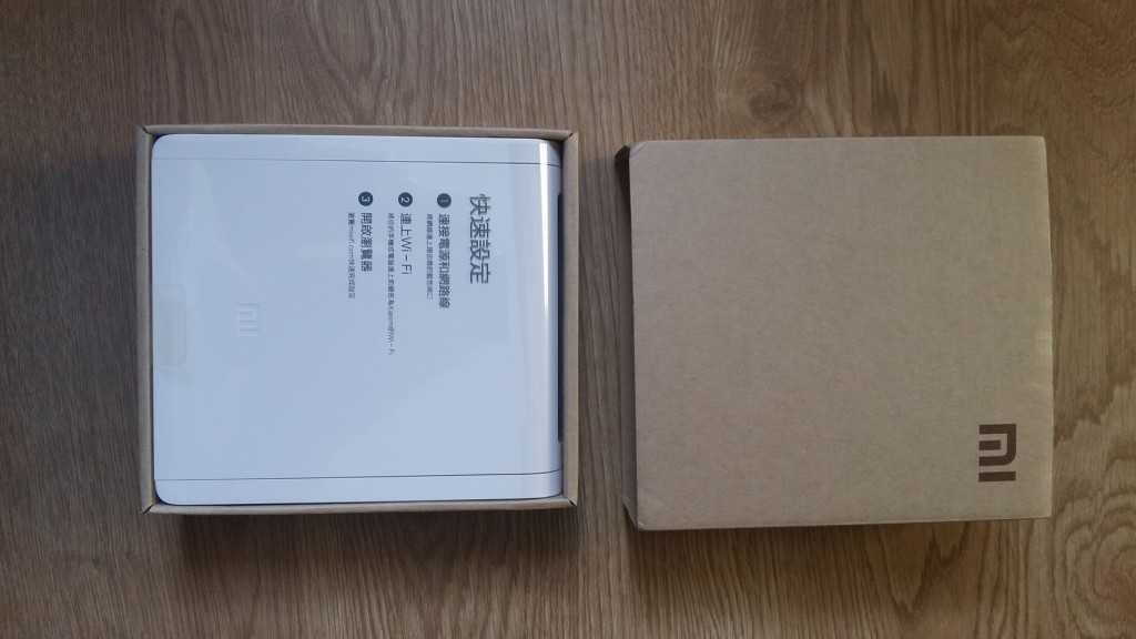 Caja Xiaomi MI router